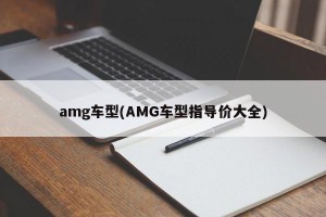 amg车型(AMG车型指导价大全)