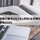 北京限行尾号2022年1月份(北京限行尾号查询2020)