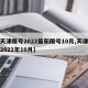 【天津限号2022最新限号10月,天津限行2021年10月】